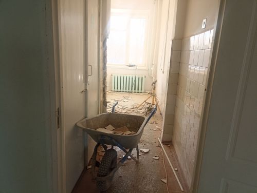 Кечкенә пациентлар өчен зур үзгәрешләр: Район үзәк дәваханәсенең балаларны дәвалау бүлегендә төзекләндерү эшләре башланды