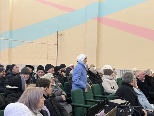 Туембаш җирлегендә хисап җыелышы узды