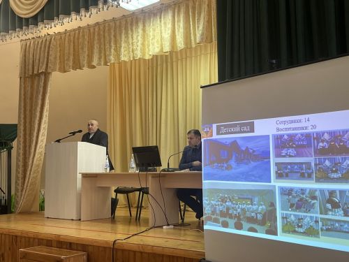 Туембаш җирлегендә хисап җыелышы узды