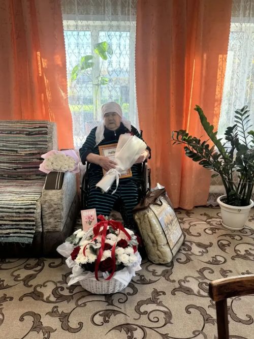 Купка авылыннан Наҗия Гарипова 90 яшьлеген билгеләп үтте