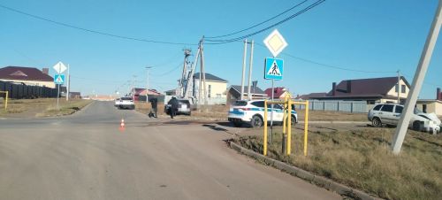 На перекрёстке в Кукморе столкнулись два автомобиля