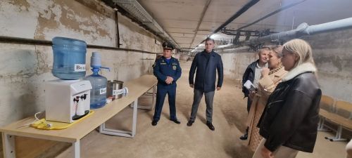 Проверка эвакуационного пункта в Псякской школе признана успешной