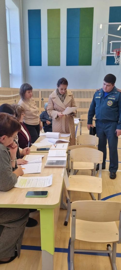 Проверка эвакуационного пункта в Псякской школе признана успешной