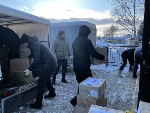 Ядегәрлеләр бишенче тапкыр гуманитар йөк алып китте