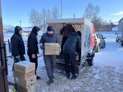 Ядегәрлеләр бишенче тапкыр гуманитар йөк алып китте