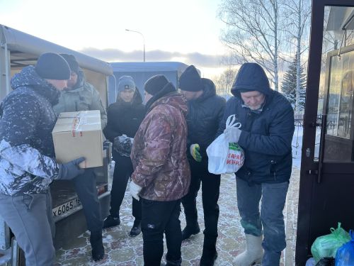 Ядегәрлеләр бишенче тапкыр гуманитар йөк алып китте