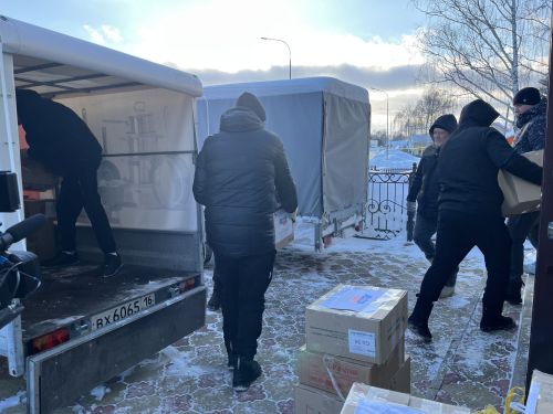 Ядегәрлеләр бишенче тапкыр гуманитар йөк алып китте