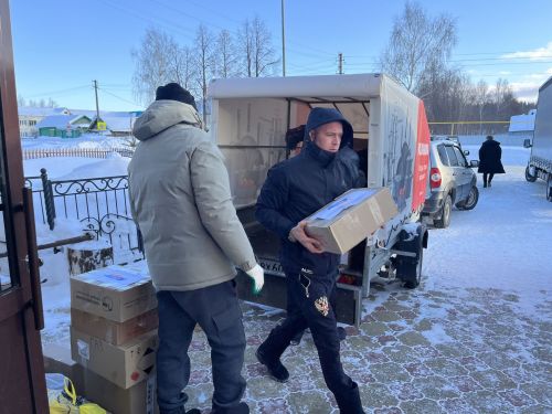 Ядегәрлеләр бишенче тапкыр гуманитар йөк алып китте