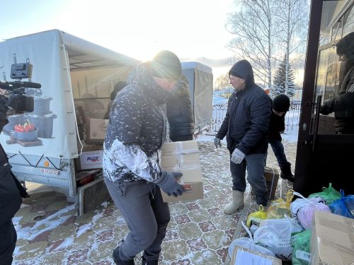 Ядегәрлеләр бишенче тапкыр гуманитар йөк алып китте