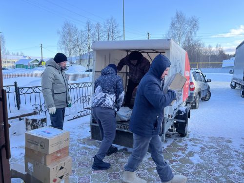 Ядегәрлеләр бишенче тапкыр гуманитар йөк алып китте