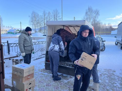 Ядегәрлеләр бишенче тапкыр гуманитар йөк алып китте