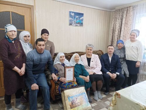 Каенлык авылында яшәүче Нәкыя Мифтахова 90 яшен тутырды