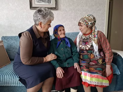 95 лет мужества и доброты: Ольга Демьянова из Кукморского района отметила юбилей