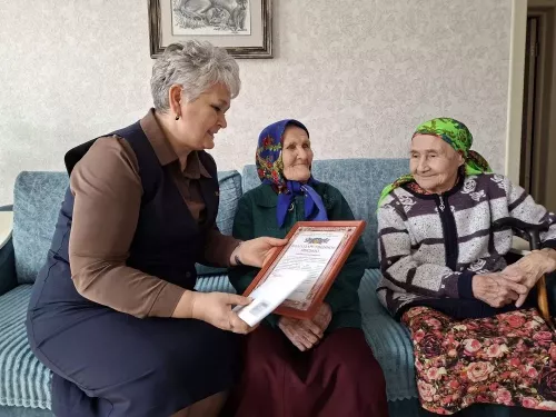 95 лет мужества и доброты: Ольга Демьянова из Кукморского района отметила юбилей