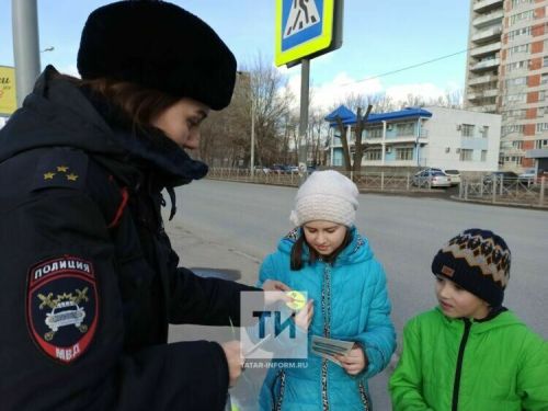 Весенние каникулы — время напомнить детям о ПДД