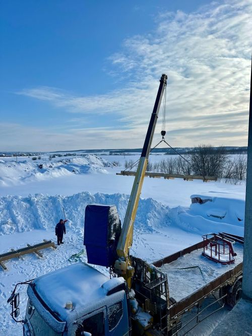 Глава Кукморского района осмотрел стройплощадку мечети «Фатиха»
