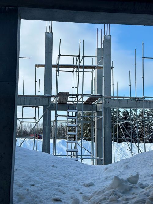 Глава Кукморского района осмотрел стройплощадку мечети «Фатиха»