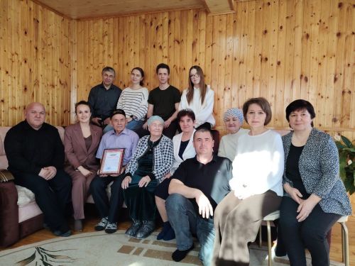 Байлангар авылыннан Гаптелмәлик Саттаров 90 яшьлек юбилеен билгеләп үтте