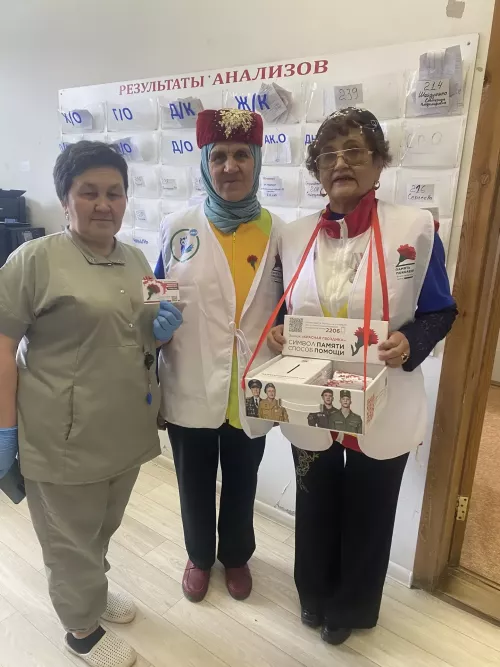 В Кукморском районе прошла акция «Красная гвоздика»