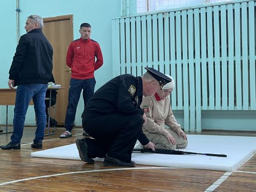 Фоторепортаж: Манзарас мәктәбендә «Аҗаган» хәрби-патриотик уеннары узды