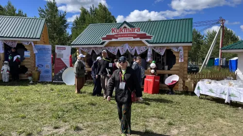 Кукмаралылар Пенза өлкәсендә оештырылган Сабантуйда катнашты (фоторепортаж)