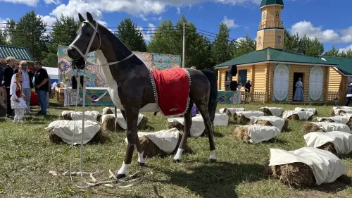 Кукмаралылар Пенза өлкәсендә оештырылган Сабантуйда катнашты (фоторепортаж)