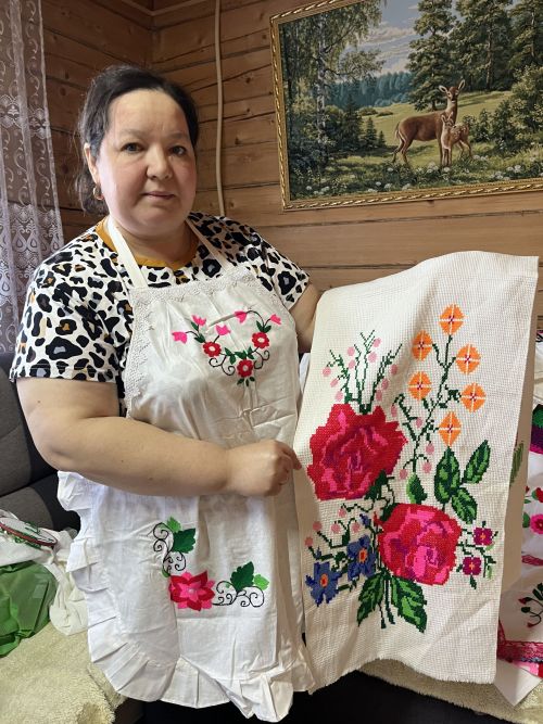 Кукмара районыннан Фирүзә Хантимерова: Чигү тынычландыра, күңелгә рәхәтлек бирә