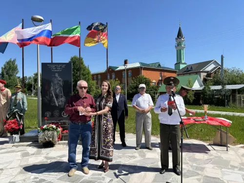 Кукмарада Германиядә хезмәт иткән ветераннар хөрмәтенә митинг узды