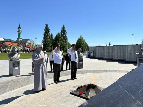 Кукмарада Германиядә хезмәт иткән ветераннар хөрмәтенә митинг узды