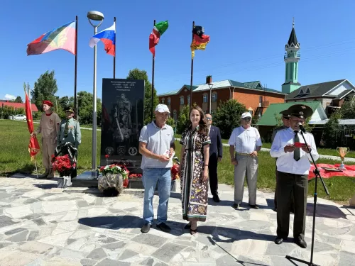 Кукмарада Германиядә хезмәт иткән ветераннар хөрмәтенә митинг узды