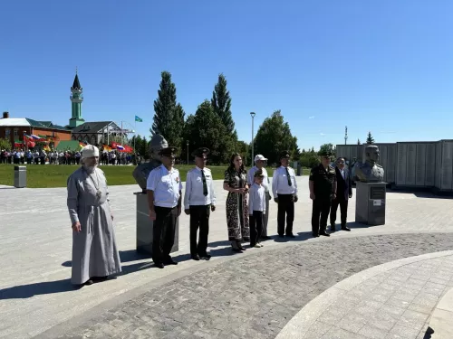 Кукмарада Германиядә хезмәт иткән ветераннар хөрмәтенә митинг узды