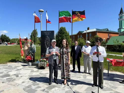 Кукмарада Германиядә хезмәт иткән ветераннар хөрмәтенә митинг узды