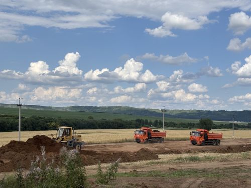 На дороге Люга–Старая Юмья продолжается капитальный ремонт