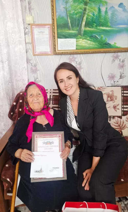 Мария Дусакова из Кукмора отметила 97-летний юбилей