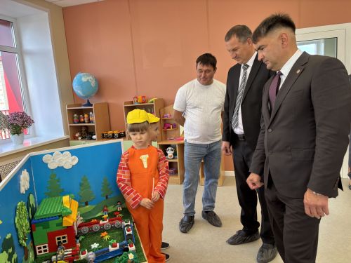 Кукмарада капиталь төзекләндерелгән «Каенкай» балалар бакчасы ачылды
