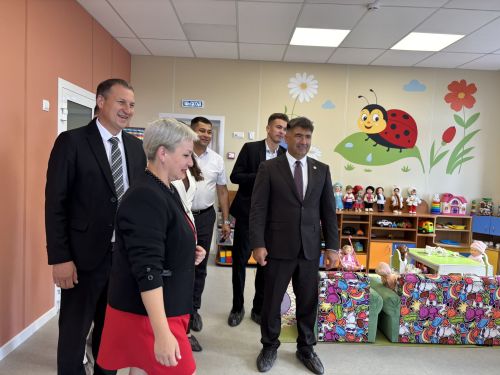 Кукмарада капиталь төзекләндерелгән «Каенкай» балалар бакчасы ачылды