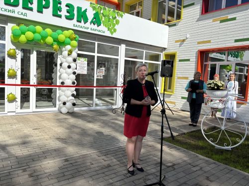 Кукмарада капиталь төзекләндерелгән «Каенкай» балалар бакчасы ачылды