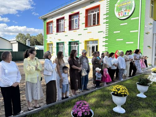 Кукмарада капиталь төзекләндерелгән «Каенкай» балалар бакчасы ачылды
