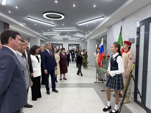Многопрофильный лицей Кукмора распахнул двери после капитального ремонта