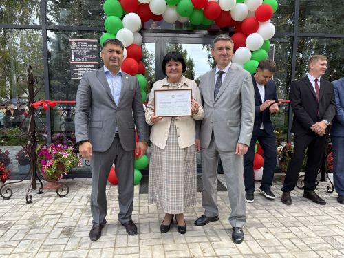 Поч. Кучук авылында яңартылган мәдәният йорты ишекләрен ачты