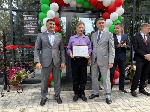 Поч. Кучук авылында яңартылган мәдәният йорты ишекләрен ачты
