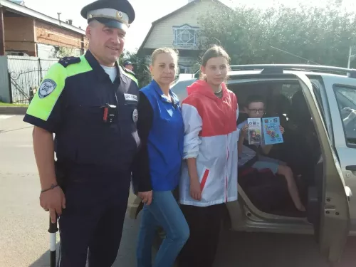 В Кукморе прошел рейд по безопасности детей-пассажиров