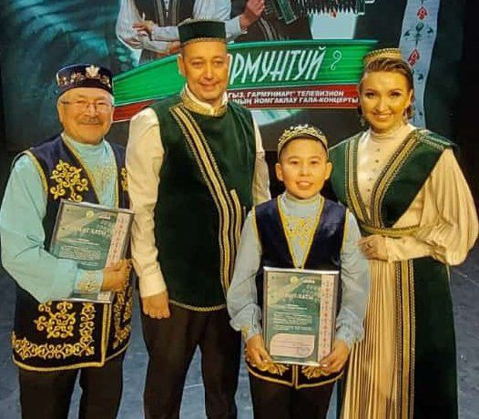 Дуэт баянистов «Мизгел» представил Кукморский район на гала-концерте «Гармунтуй»