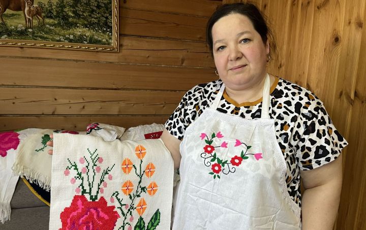 Кукмара районыннан Фирүзә Хантимерова: Чигү тынычландыра, күңелгә рәхәтлек бирә
