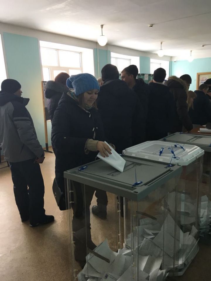 В Кукморском районе за Владимира Путина проголосовали 87,53 процента избирателей