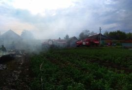 Подробности пожара в Кукморском районе