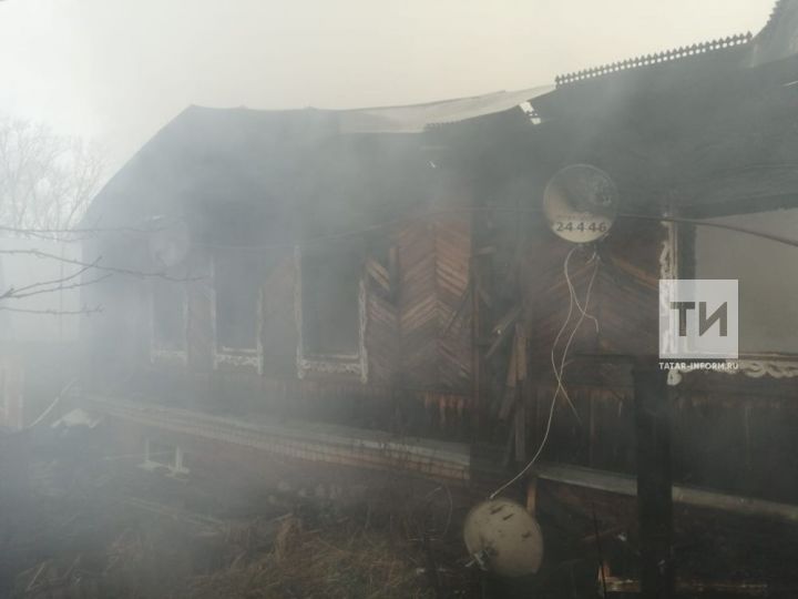 В Сабинском районе на пожаре пострадала семья с девятилетним ребенком
