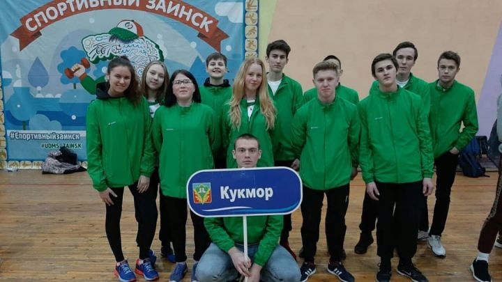 Студенты Лубянского лесотехнического колледжа достойно представили Кукморский район в спартакиаде  Татарстана
