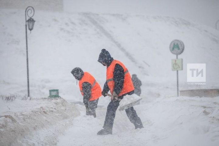 На Татарстан надвигается снегопад