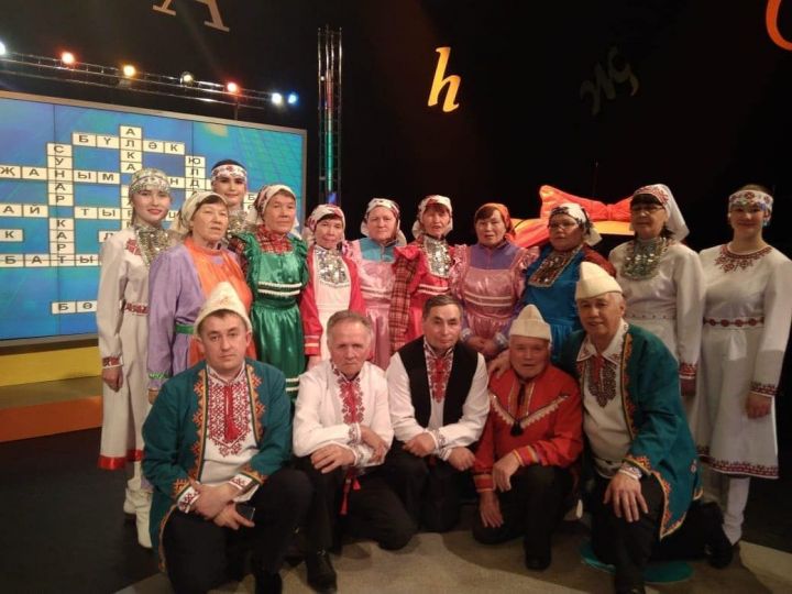 Фольклорный коллектив "Кна вел" принял участие в съемках телевизионной передачи “Башваткыч”